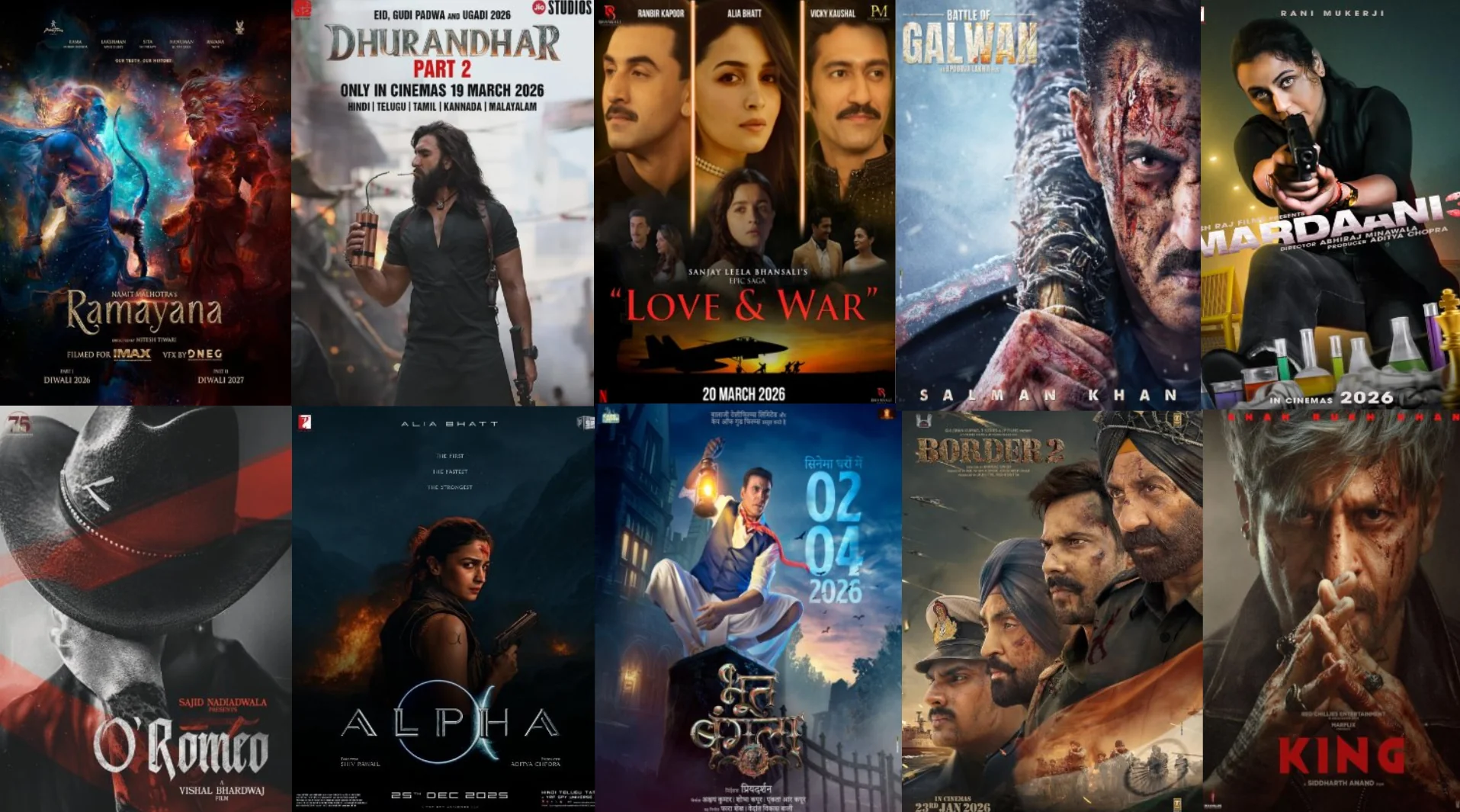 top 10 Hindi movies of 2026,